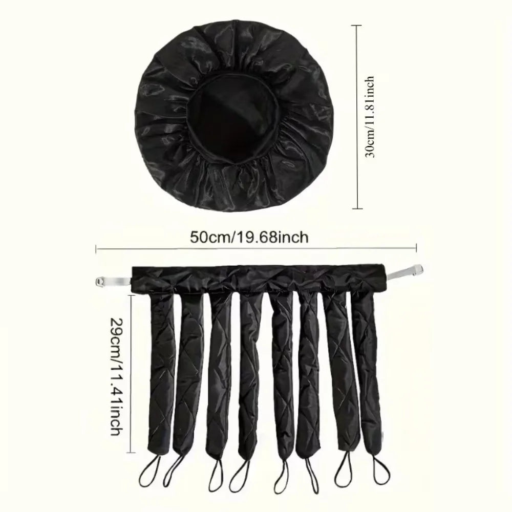 2Pcs Heatless Curling Iron Headbands